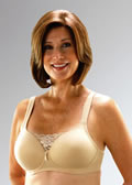 Classique 732 Post Mastectomy Fashion Bra, White - Size 40C